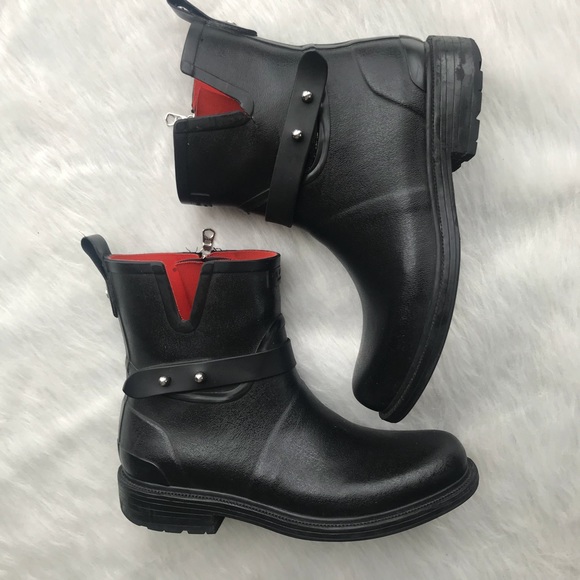 rag & bone moto rain boots